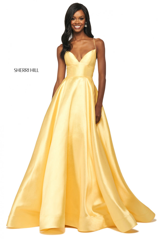 Sherri Hill Prom Grad Evening Dress 53661A-Gemini Bridal Prom Tuxedo Centre