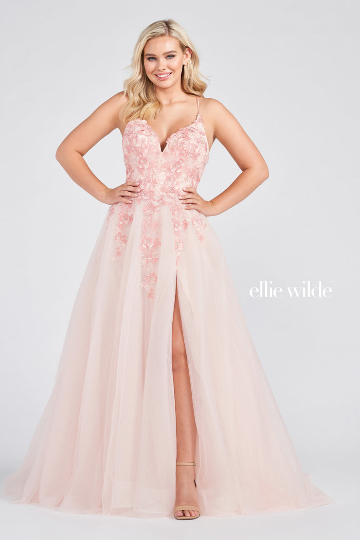 Ellie Wilde Prom Dress EW122014-Gemini Bridal Prom Tuxedo Centre