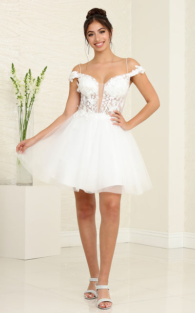 Cocktail Short Dress 29M2090-Gemini Bridal Prom Tuxedo Centre