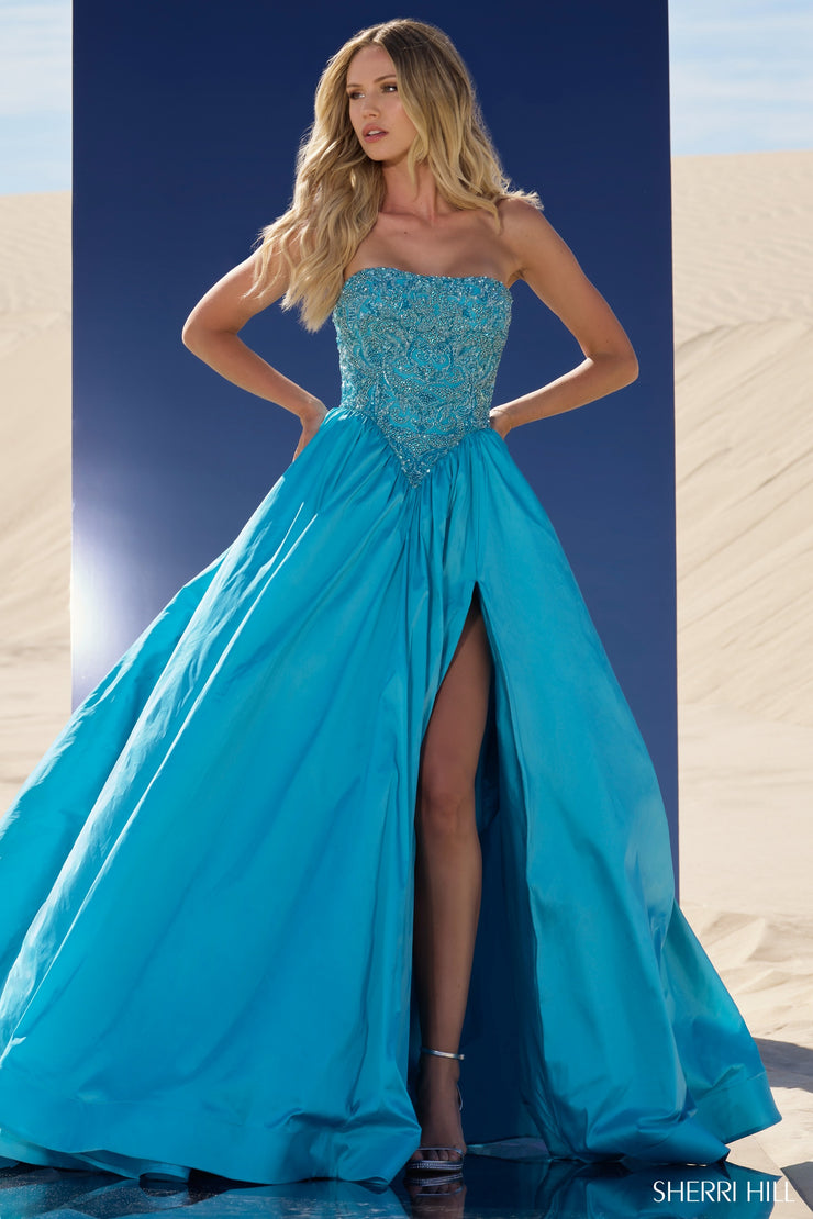 Sherri Hill Prom Dress 56830A 000-6-Gemini Bridal Prom Tuxedo Centre