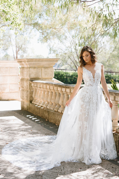 Sophia Tolli Wedding Dress Y12238-Gemini Bridal Prom Tuxedo Centre