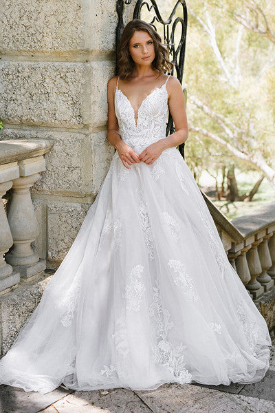 Sophia Tolli Wedding Dress Y22276-Gemini Bridal Prom Tuxedo Centre