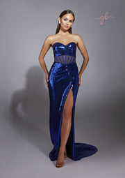 Prom Evening Dress 61764-Gemini Bridal Prom Tuxedo Centre