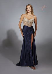 Prom Evening Dress 61767-Gemini Bridal Prom Tuxedo Centre