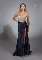 Prom Evening Dress 61767-Gemini Bridal Prom Tuxedo Centre