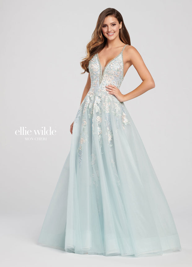 Ellie Wilde Prom Dress EW119010-Gemini Bridal Prom Tuxedo Centre