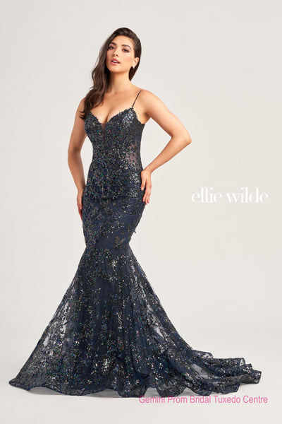 Ellie Wilde Prom Dress EW35103-Gemini Bridal Prom Tuxedo Centre