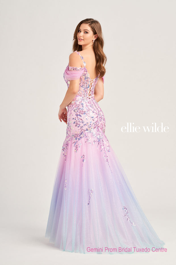 Ellie Wilde Prom Dress EW35056-Gemini Bridal Prom Tuxedo Centre