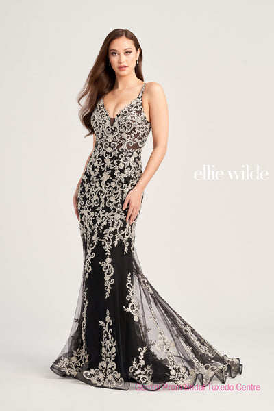 Ellie Wilde Prom Dress EW35071-Gemini Bridal Prom Tuxedo Centre