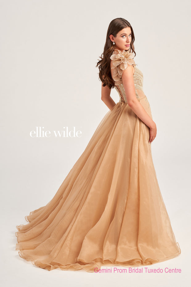 Ellie Wilde Prom Dress EW35087-Gemini Bridal Prom Tuxedo Centre