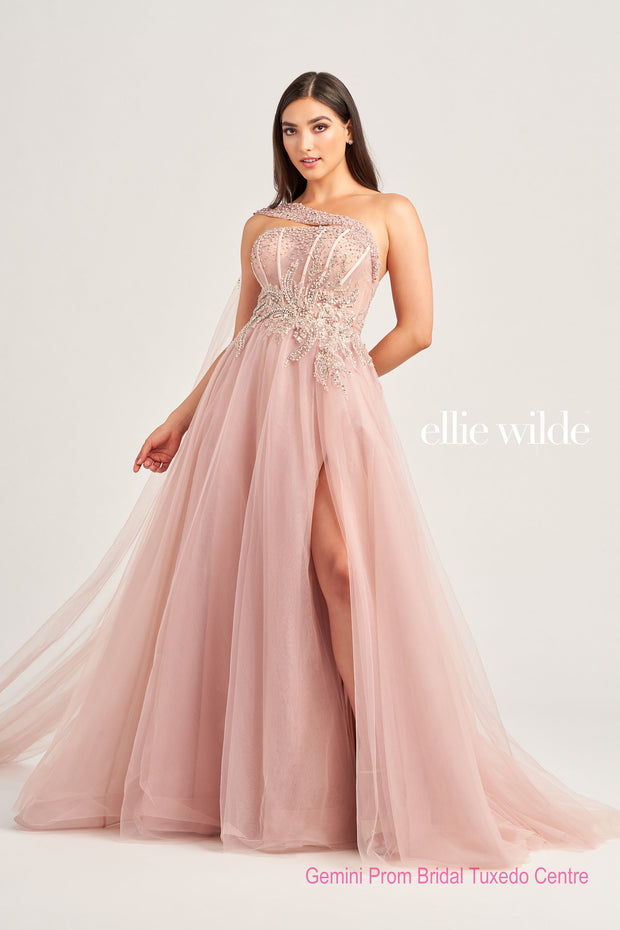 Ellie Wilde Prom Dress EW35090-Gemini Bridal Prom Tuxedo Centre