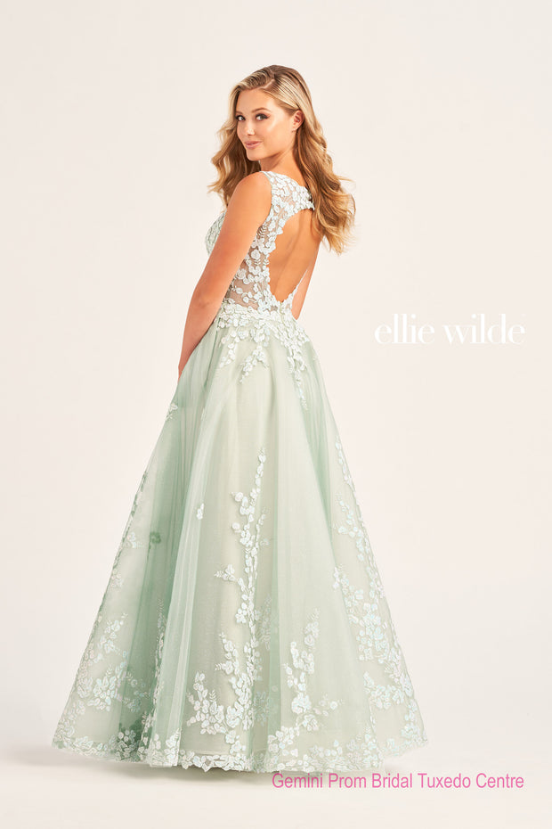 Ellie Wilde Prom Dress EW35106-Gemini Bridal Prom Tuxedo Centre