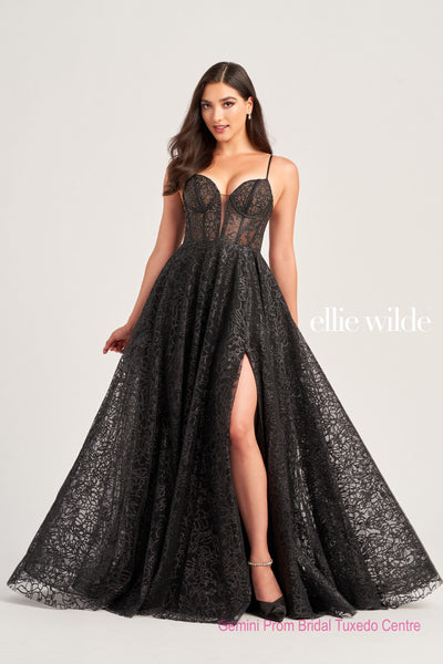 Ellie Wilde Prom Dress EW35216-Gemini Bridal Prom Tuxedo Centre