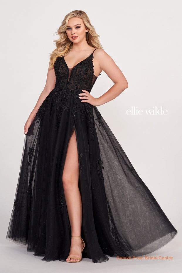 Ellie Wilde Prom Dress EW122102-Gemini Bridal Prom Tuxedo Centre