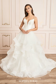 Sophia Tolli Wedding Dress Y12029-Gemini Bridal Prom Tuxedo Centre