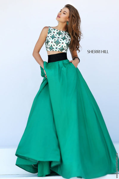 SHERRI HILL 50107-Gemini Bridal Prom Tuxedo Centre