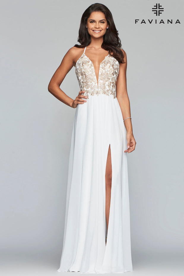 FAVIANA 10201-Gemini Bridal Prom Tuxedo Centre