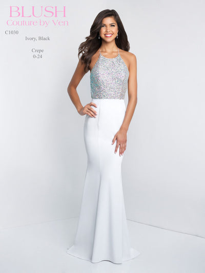 BLUSH PROM C1030-Gemini Bridal Prom Tuxedo Centre