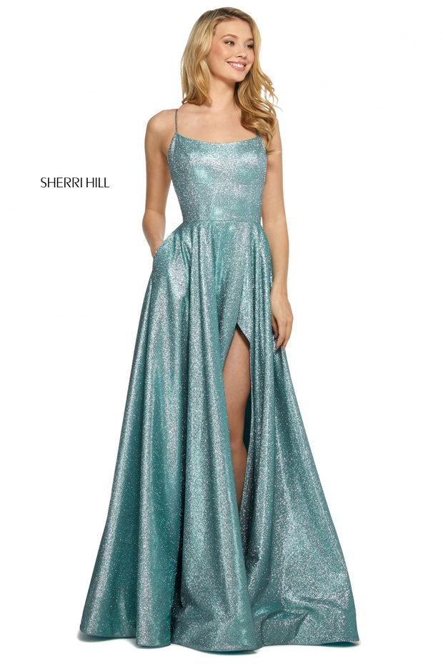 Sherri Hill Prom Grad Evening Dress 53118-Gemini Bridal Prom Tuxedo Centre