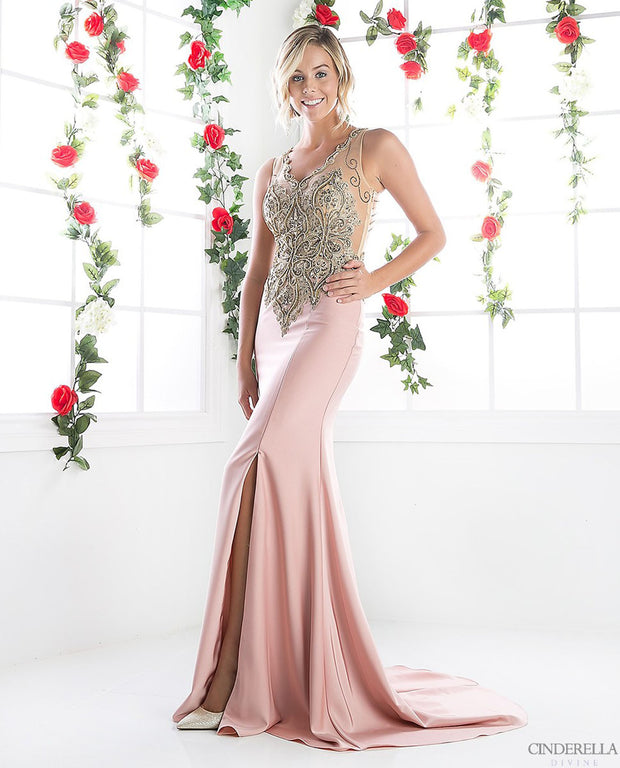 Ladivine J750 - Prom Dress-Gemini Bridal Prom Tuxedo Centre