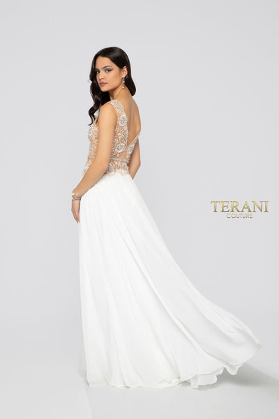 TERANI COUTURE 1911P8152-Gemini Bridal Prom Tuxedo Centre