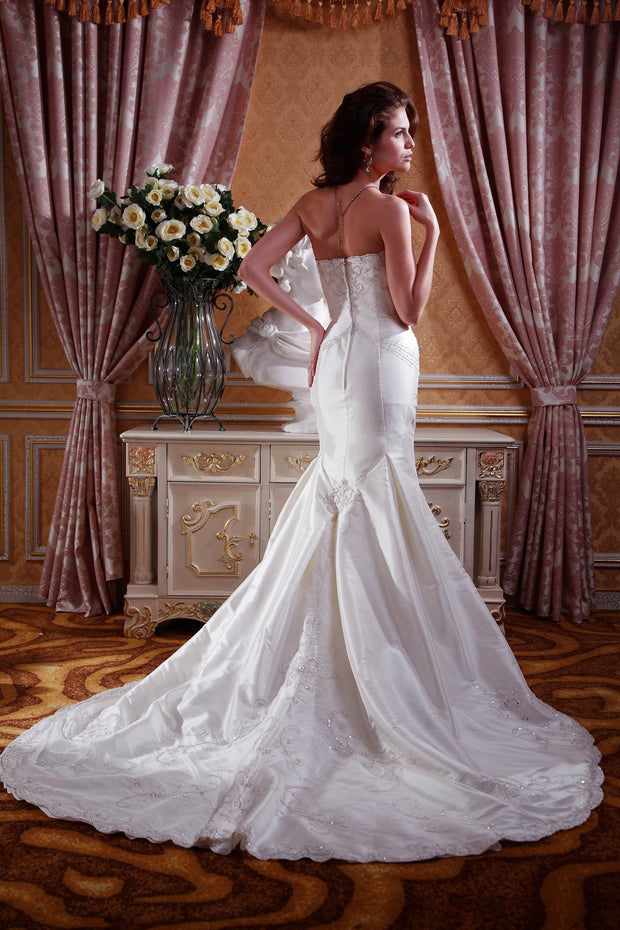 Wedding Dress 28KL0151-1-Gemini Bridal Prom Tuxedo Centre