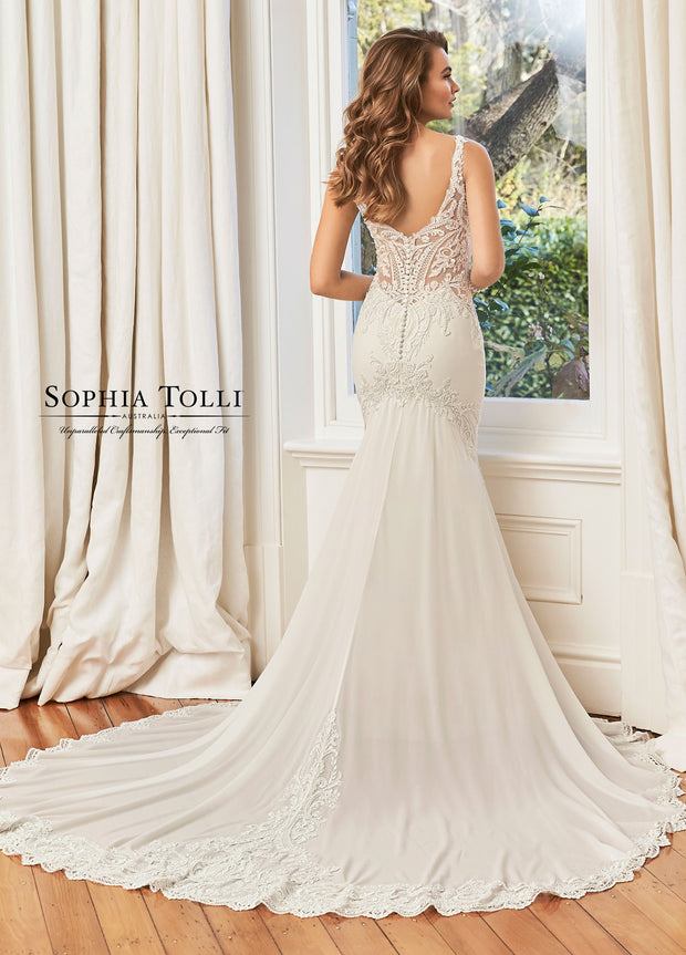 Sophia Tolli Wedding Dress Y11950-Gemini Bridal Prom Tuxedo Centre