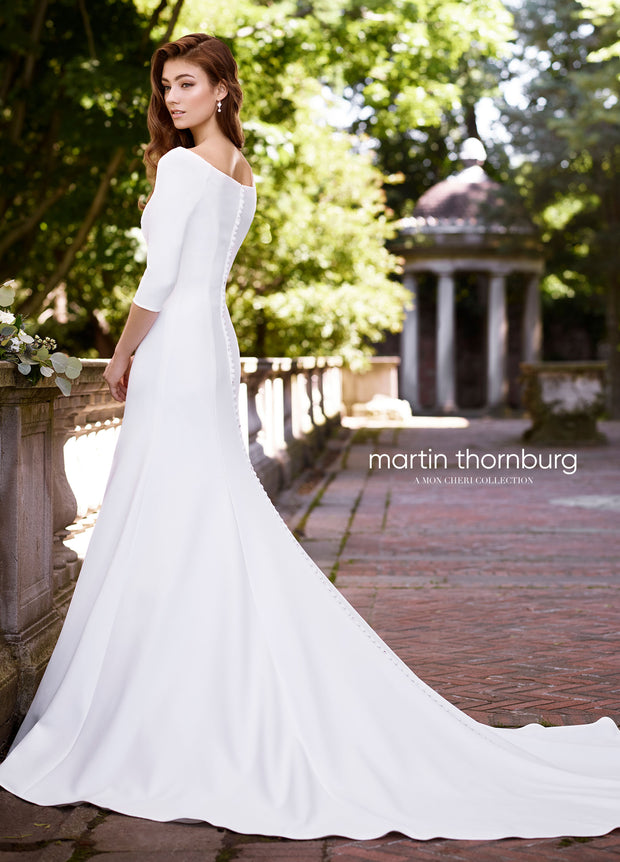 Martin Thornburg Wedding Dress 119255-Gemini Bridal Prom Tuxedo Centre