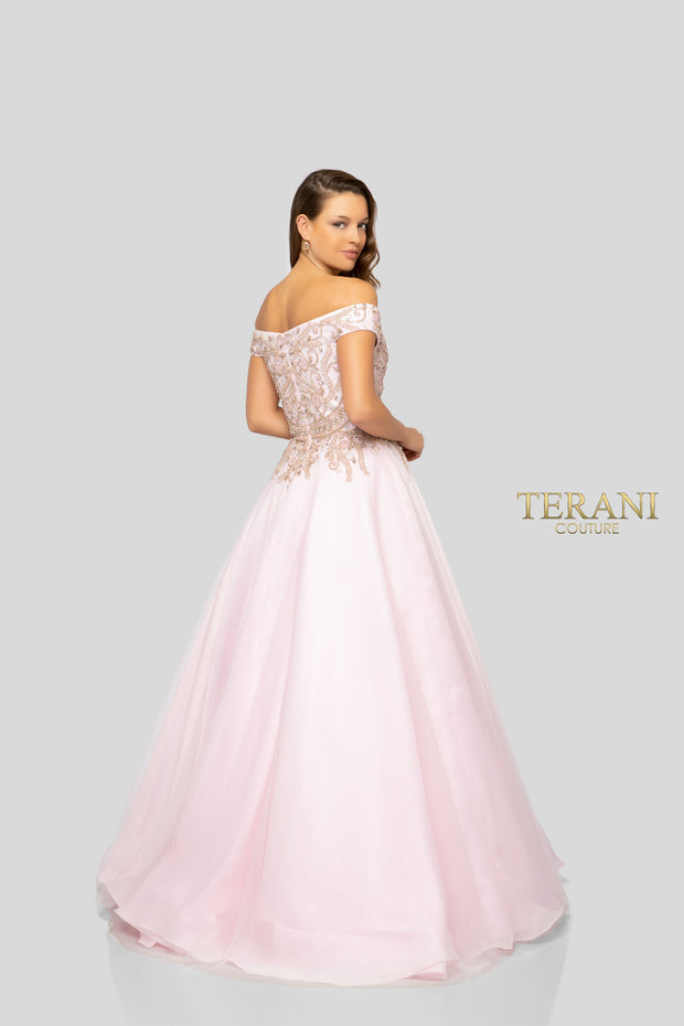 TERANI COUTURE 1911P8507-Gemini Bridal Prom Tuxedo Centre