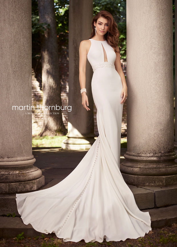 Martin Thornburg Wedding Dress 119282B-Gemini Bridal Prom Tuxedo Centre