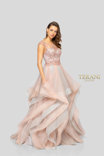 TERANI COUTURE 1911P8504-Gemini Bridal Prom Tuxedo Centre