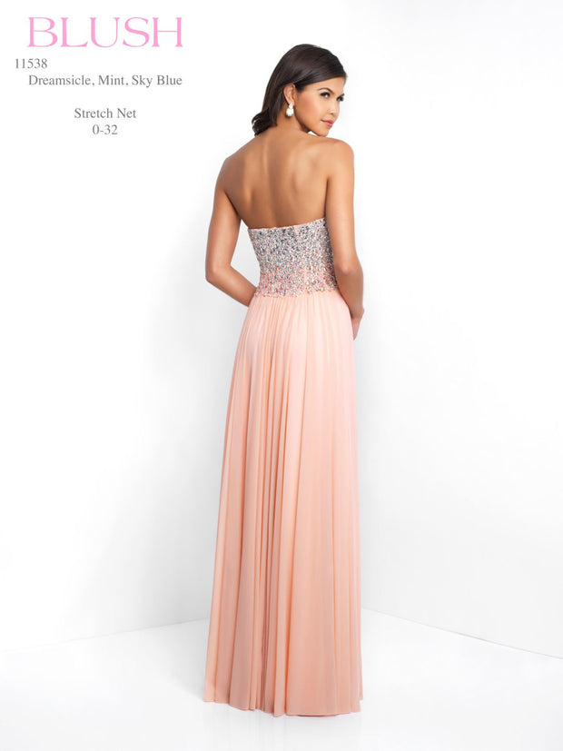 BLUSH PROM 11538-Gemini Bridal Prom Tuxedo Centre