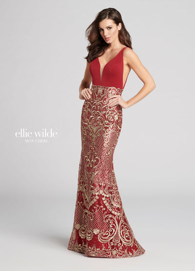 ELLIE WILDE EW21820-Gemini Bridal Prom Tuxedo Centre