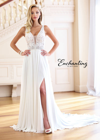 Enchanting by MON CHERI 218176-Gemini Bridal Prom Tuxedo Centre