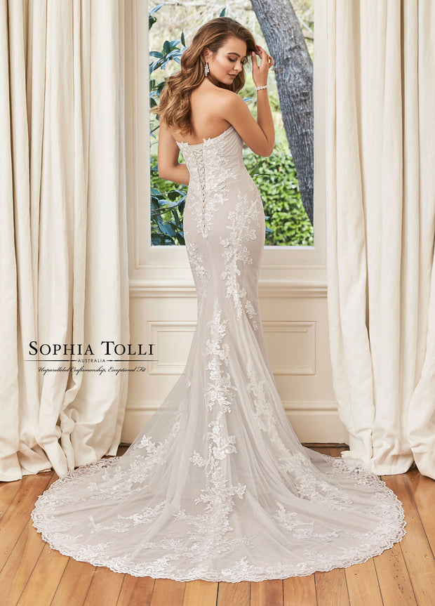 Sophia Tolli Wedding Dress Y11966-Gemini Bridal Prom Tuxedo Centre