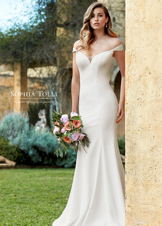 Sophia Tolli Wedding Dress Y11961-Gemini Bridal Prom Tuxedo Centre