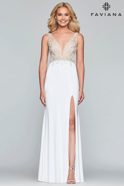 FAVIANA S10246-Gemini Bridal Prom Tuxedo Centre