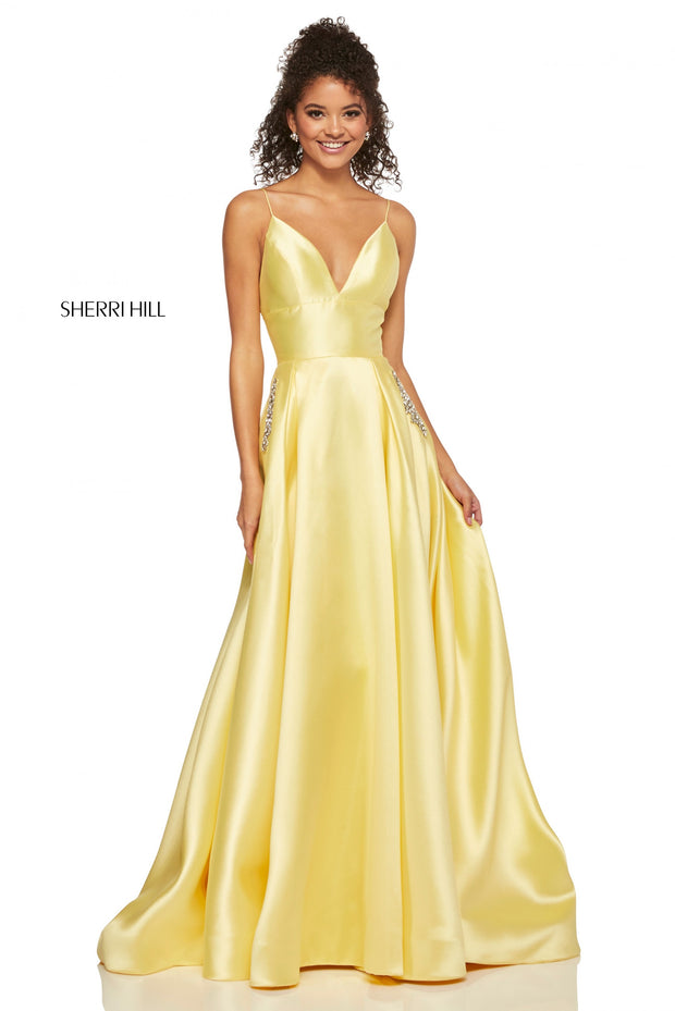 Sherri Hill Prom Grad Evening Dress 52597-Gemini Bridal Prom Tuxedo Centre