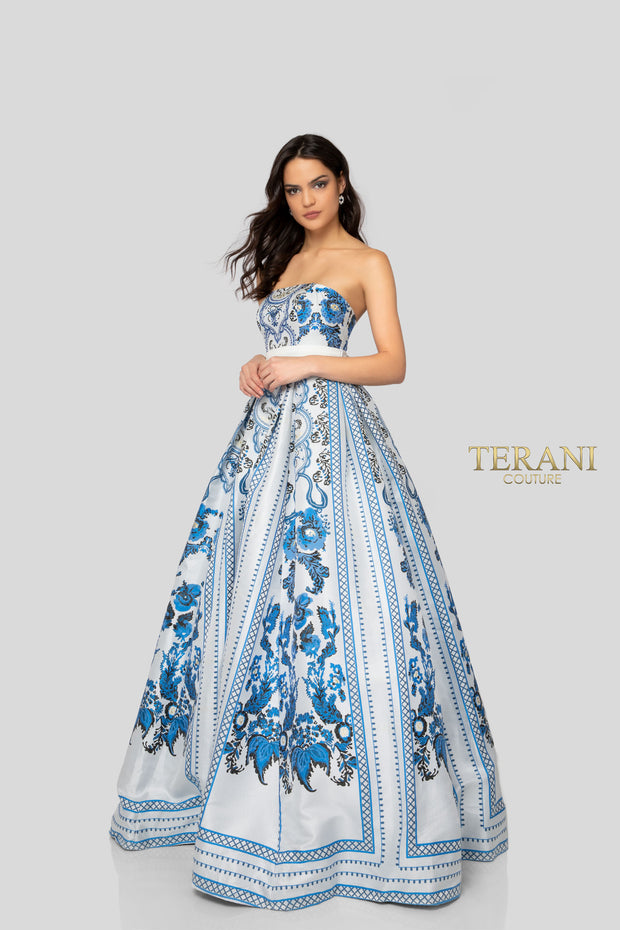 TERANI COUTURE 1911P8516-Gemini Bridal Prom Tuxedo Centre