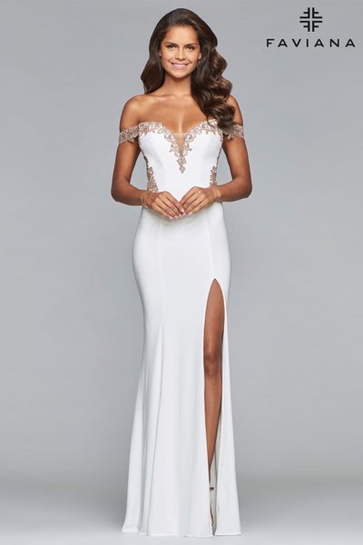 FAVIANA S10001-Gemini Bridal Prom Tuxedo Centre