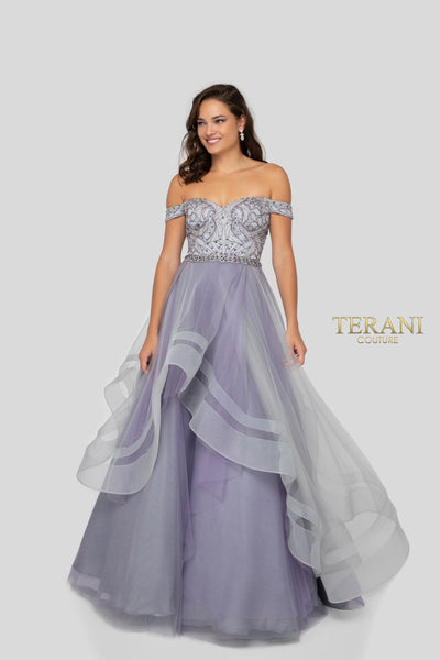 TERANI COUTURE 1911P8501-Gemini Bridal Prom Tuxedo Centre