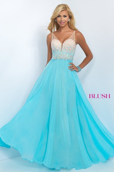 BLUSH PROM 11087-Gemini Bridal Prom Tuxedo Centre