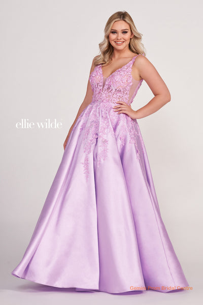 Ellie Wilde Prom Dress EW34050-Gemini Bridal Prom Tuxedo Centre