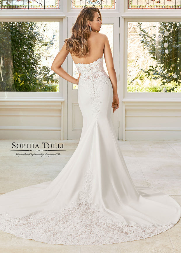 Sophia Tolli Wedding Dress Y11943-Gemini Bridal Prom Tuxedo Centre